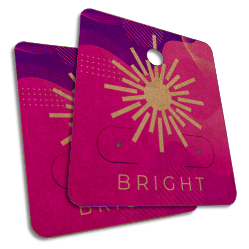 Cartela Papel Especial | 40x45mm | 4/4 | UV 1/0