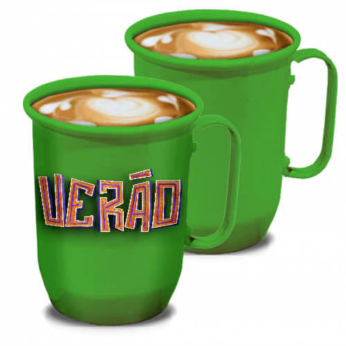 Caneca de Alumínio | 500ml | Verde