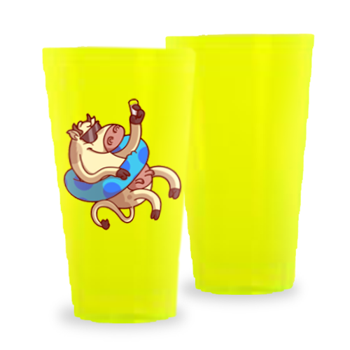 Caldereta | 320ml | Amarelo Neon