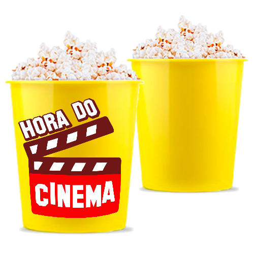 Balde de Pipoca | 2,8L | Amarelo